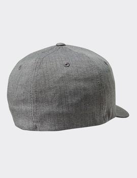 Gorra Fox CLOUDED FLEXFIT HAT - Gris Rojo