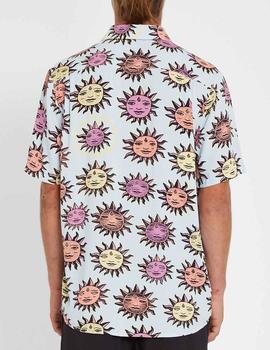 Camisa Volcom OZZY SUN - Aether Blue