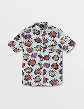 Camisa Volcom OZZY SUN - Aether Blue