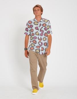 Camisa Volcom OZZY SUN - Aether Blue