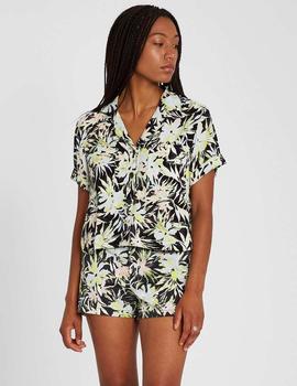 Camisa Volcom CANT BE TAMED - Lime