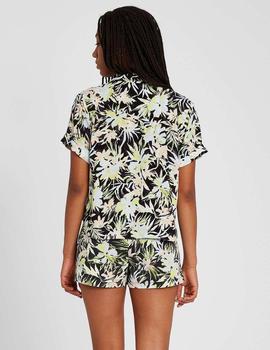 Camisa Volcom CANT BE TAMED - Lime