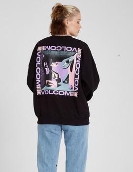 Sudadera Crew Volcom MENTRIP - Black