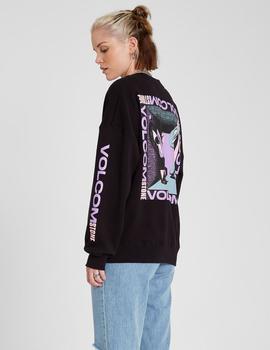 Sudadera Crew Volcom MENTRIP - Black