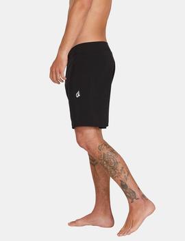 BAÑADOR VOLCOM LIDO SOLID MOD 18' BOARDSHORT BLK BLACK