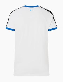 Camiseta Eleven Degrees TAPED RINGER MUSCLE FIT - White