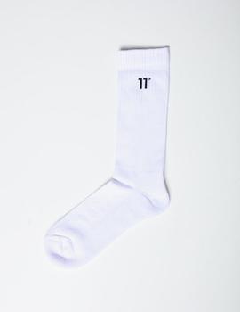 Calcetines Eleven Degrees CORE LOGO - White