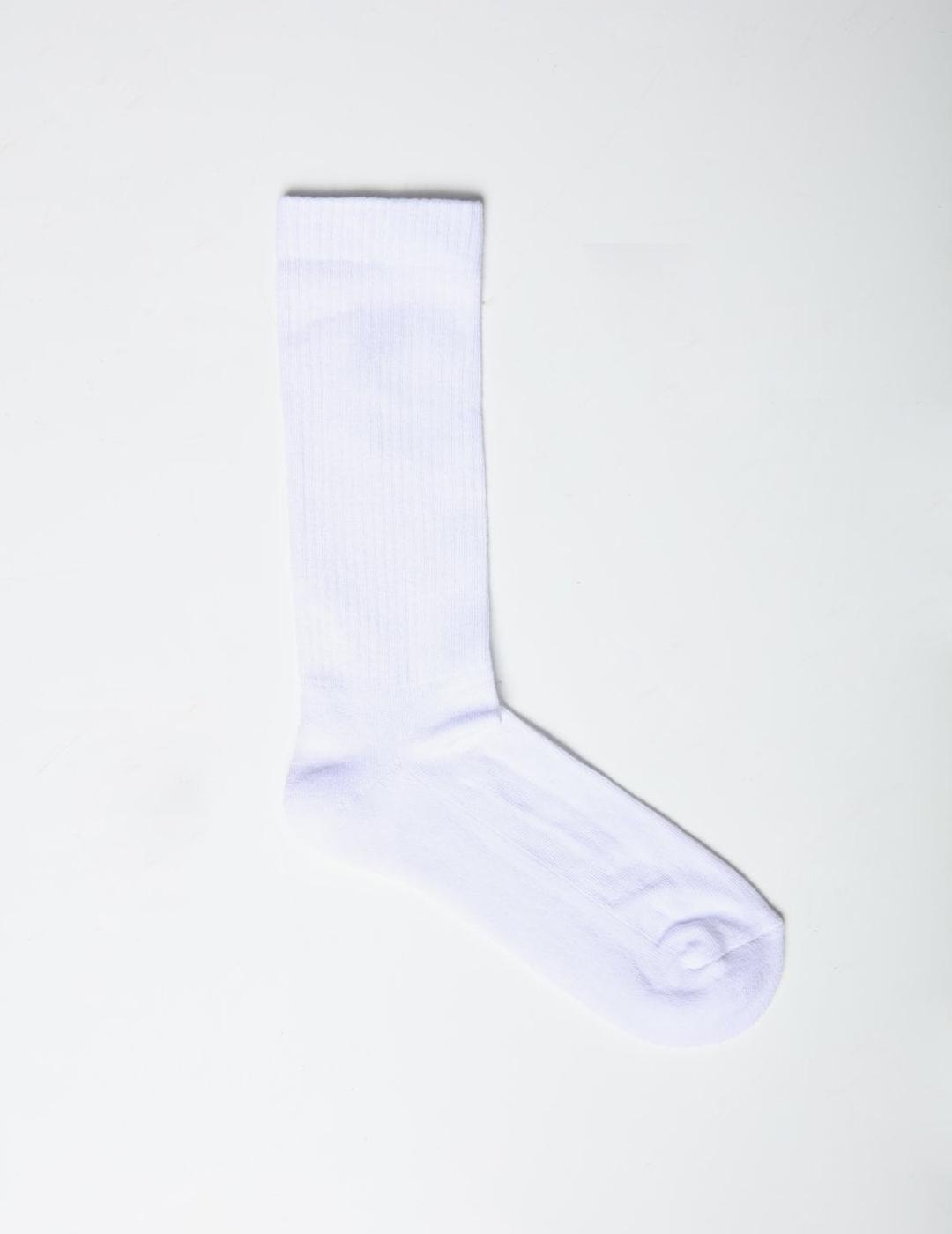 Calcetines Eleven Degrees CORE LOGO - White