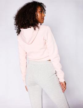 Sudadera Eleven Degrees CORE CROPPED - Chalk Pink