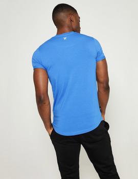 Camiseta Eleven Degrees CORE MUSCLE FIT - Skydiver Blue