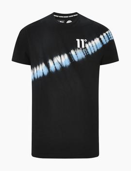 Camiseta Eleven Degrees TIE DYE - Black