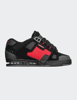 Zapatillas Globe SABRE - Black/Red/Grey