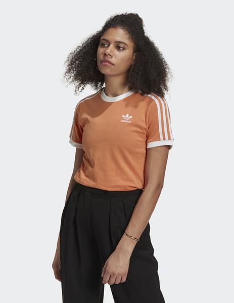 Camiseta Adidas 3 STRIPES - Coral