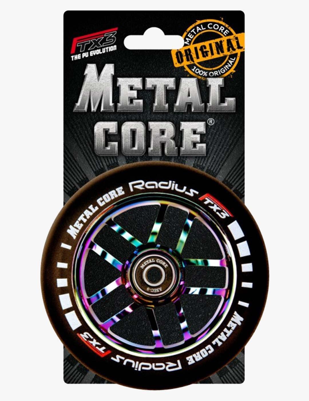 Rueda Metal Core RADIUS 110 MM - Rainbow