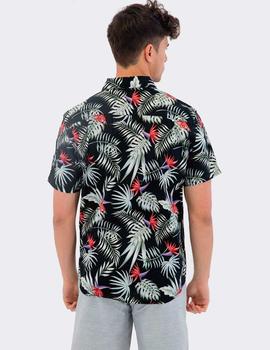 Camisa Hurley EXOTIC STRETCH SS - Black