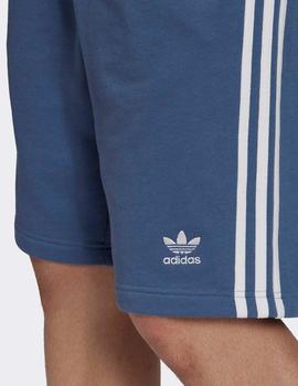 Bermudas Adidas 3 STRIPE SHORT - Azul