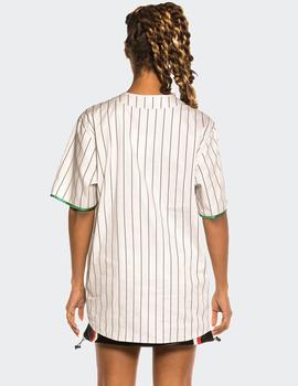 Camisa Griemy THE LOOT EL BOTIN BASEBALL - Blanco