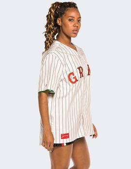 Camisa Griemy THE LOOT EL BOTIN BASEBALL - Blanco