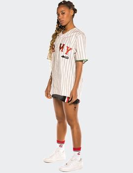 Camisa Griemy THE LOOT EL BOTIN BASEBALL - Blanco