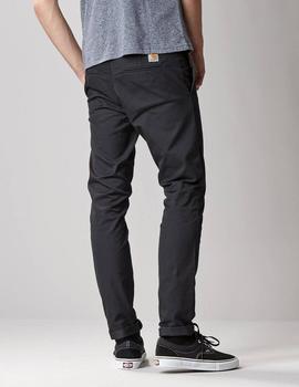 Pantalon Carhartt SID - Black rinsed