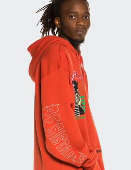 Sudadera Capucha Grimey LIVEUTION MAGIC 4 RESISTANCE - Ro