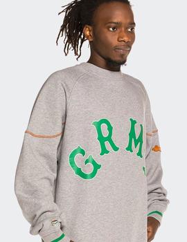 Sudadera Crew Grimey THE LOOT EL BOTIN  - Gris Vigoré