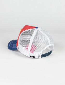 Gorra HYDROPONIC FUN PINK HEAD - Coral / Blue / White