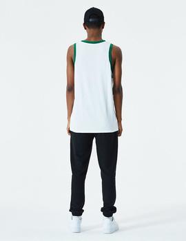 Camiseta Tirantes New Era BIG LOGO CELTICS - White/Green