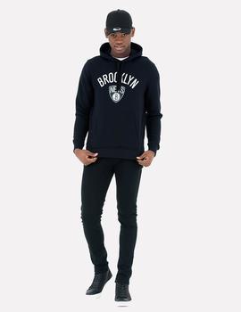 Sudadera Capucha NEW ERA TEAM LOGO BROOKLYN - Black