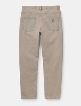 Pantalón Carhartt NEWEL - Blue sand bleached