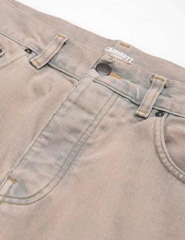 Pantalón Carhartt NEWEL - Blue sand bleached