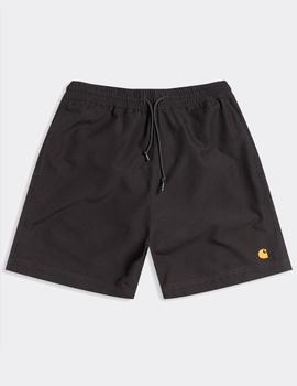 Bañador CARHARTT CHASE - Black / Gold