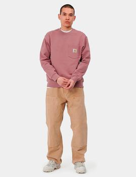 Sudadera CARHARTT Crew POCKET  - Malaga