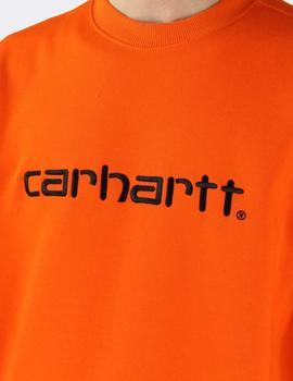 Sudadera Crew CARHARTT SWEAT - Pepper / Black