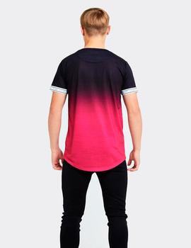 Camiseta Illusive London FLUX TECH - Black/Pink