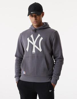 Sudadera Capucha New Era TEAM LOGO YANKEES - Grey