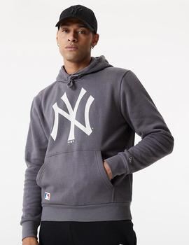 Sudadera Capucha New Era TEAM LOGO YANKEES - Grey