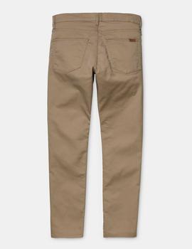 Pantalón Carhartt VICIOUS - Leather rinsed