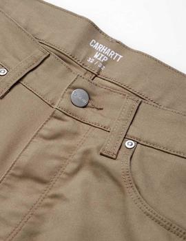 Pantalón Carhartt VICIOUS - Leather rinsed