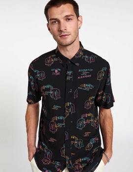 CAMISA VOLCOM ALIENATED SS SHIRT BLK BLACK