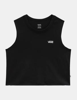 Camiseta Tirantes VANS WM JUNIOR V MUSCLE CROP - Black