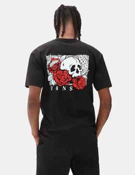 Camiseta VANS ROSE BED - Black