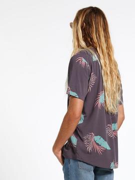 CAMISA VOLCOM BERMUDA SS SHIRT DCR DARK CHARCOAL