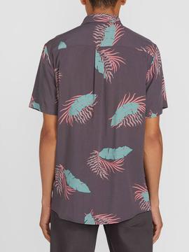 CAMISA VOLCOM BERMUDA SS SHIRT DCR DARK CHARCOAL