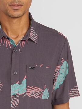 CAMISA VOLCOM BERMUDA SS SHIRT DCR DARK CHARCOAL