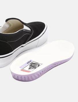 Zapatillas VANS SKATE SLIP ON - Black/White