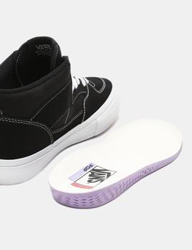 Zapatillas VANS SKATE HALF CAB - Black/White