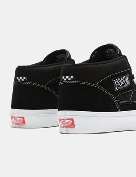 Zapatillas VANS SKATE HALF CAB - Black/White