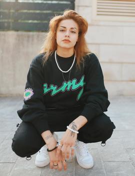 Sudadera Crew GRIMEY STRANGE FRUIT  - Negro