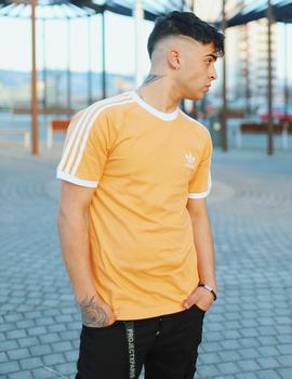 Camisetas Adidas 3 STRIPES - Amarillo